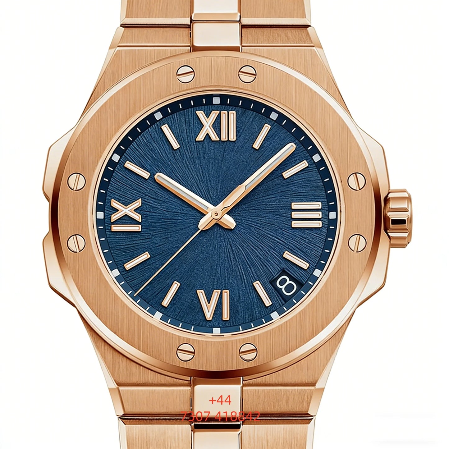 Reloj Mecánico Personalizado de 33 mm 4001 con Movimiento Ppf Factory 09.01-C, Zafiro Luminoso de la Más Alta Calidad