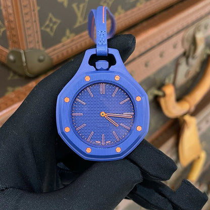 Reloj de pulsera de lujo personalizado, con cristal de zafiro y movimiento integrado personalizado.