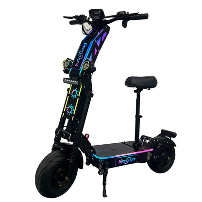 Scooter Eléctrico G14 72V 10000W LIVIAE con Doble Motor, Arranque con Tarjeta NFC, Asiento Gratis, Scooter Eléctrico de Largo Alcance 40-100AH