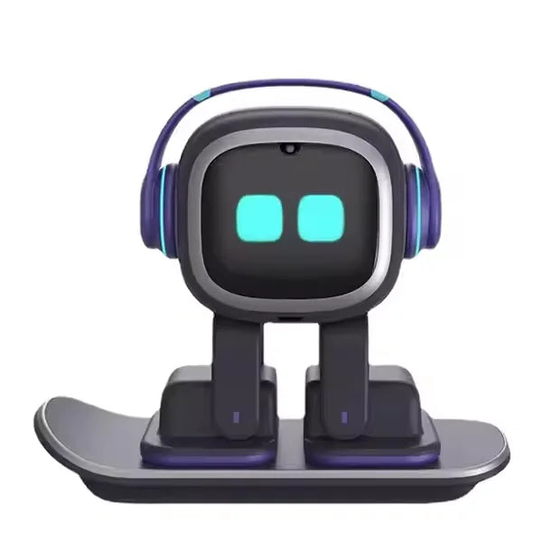 Robot Inteligente de Interacción Emocional con IA, Robot de Compañía Electrónico con Control por Voz