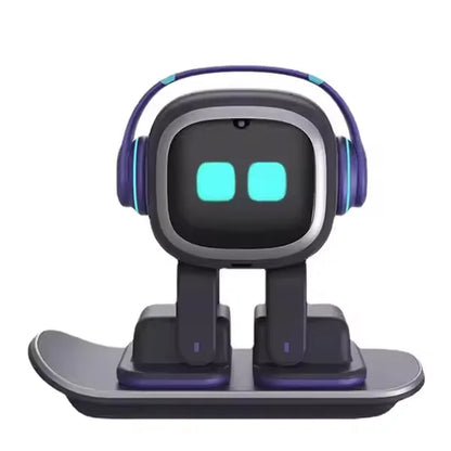 Robot Inteligente de Interacción Emocional con IA, Robot de Compañía Electrónico con Control por Voz