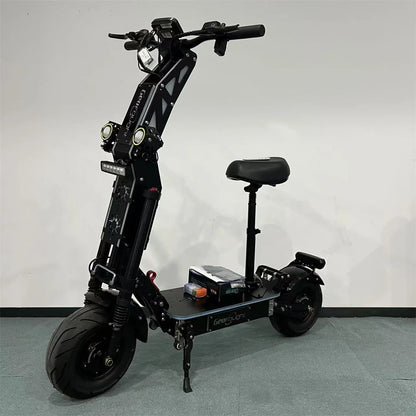 Scooter Eléctrico G14 72V 10000W LIVIAE con Doble Motor, Arranque con Tarjeta NFC, Asiento Gratis, Scooter Eléctrico de Largo Alcance 40-100AH