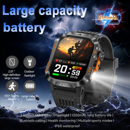 Nuevo Reloj Inteligente T-Rex 3 2026 con GPS de Grado Militar, Brújula, Llamadas Bluetooth, 1200mAh, Más de 100 Deportes