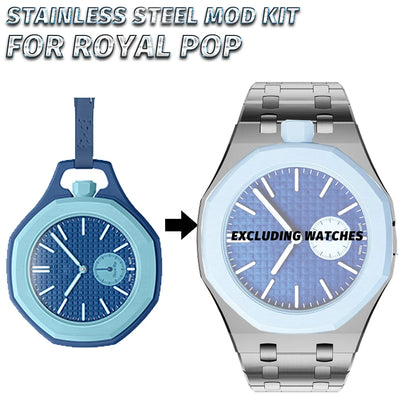 Productos en Pre-Venta: Kit de Modificación de Acero Inoxidable para S-Watch X A-P Royal Pop Pocket Changer a Reloj de Pulsera, Accesorios Personalizados