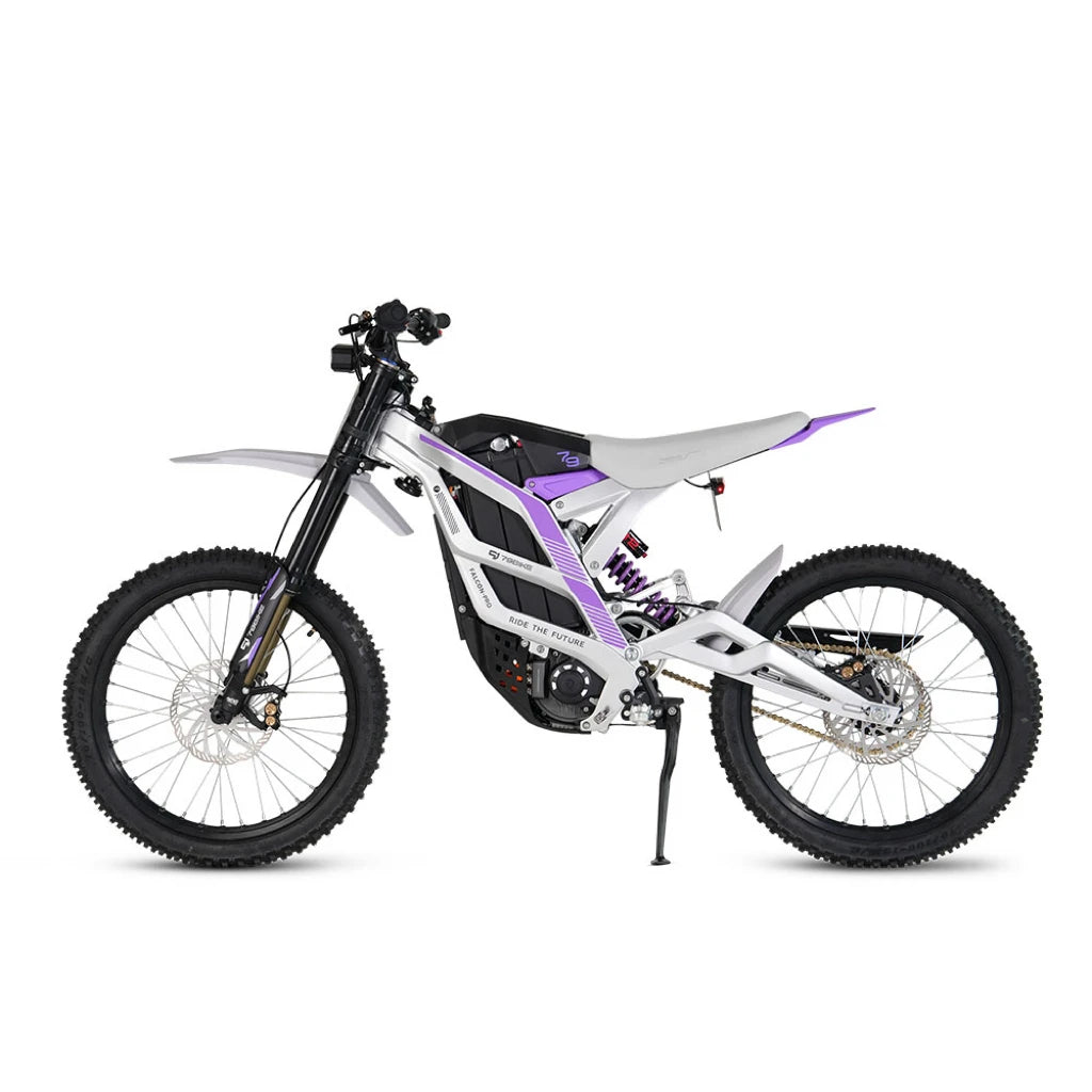 Moto eléctrica todoterreno de alta velocidad con Motor Central de 10000W, suspensión completa, marco de aleación de aluminio, batería de litio
