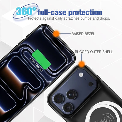 Funda de batería magnética de 10000mAh para iPhone 17 Air 17 Pro Max, funda de cargador portátil, funda de cargador de Banco de energía de carga inalámbrica