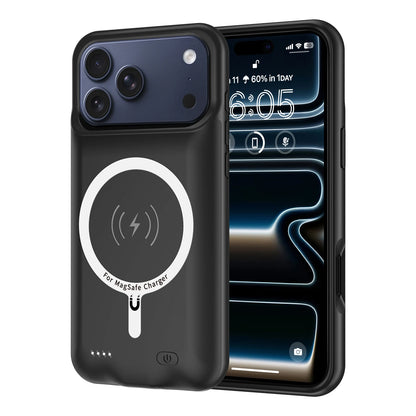 Funda de batería magnética de 10000mAh para iPhone 17 Air 17 Pro Max, funda de cargador portátil, funda de cargador de Banco de energía de carga inalámbrica