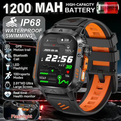 Nuevo Reloj Inteligente T-Rex 3 2026 con GPS de Grado Militar, Brújula, Llamadas Bluetooth, 1200mAh, Más de 100 Deportes