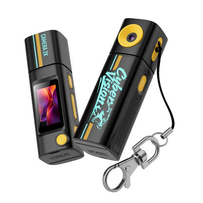 Cámara Miniatura Lenovo G10 Lipstick CCD 2K, Cámara de Acción para Estudiantes 61 °   Grabadora de Video y Fotos Gran Angular HD en Color DOPAMINE