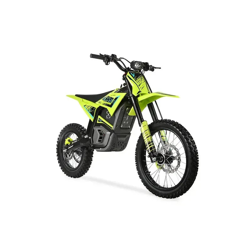 Motocicleta Eléctrica Todoterreno con Luz y Pantalla, 4500W (Máx. 70km/h), 60V, Alcance 75km, Llantas 17"/14", Frenos Hidráulicos